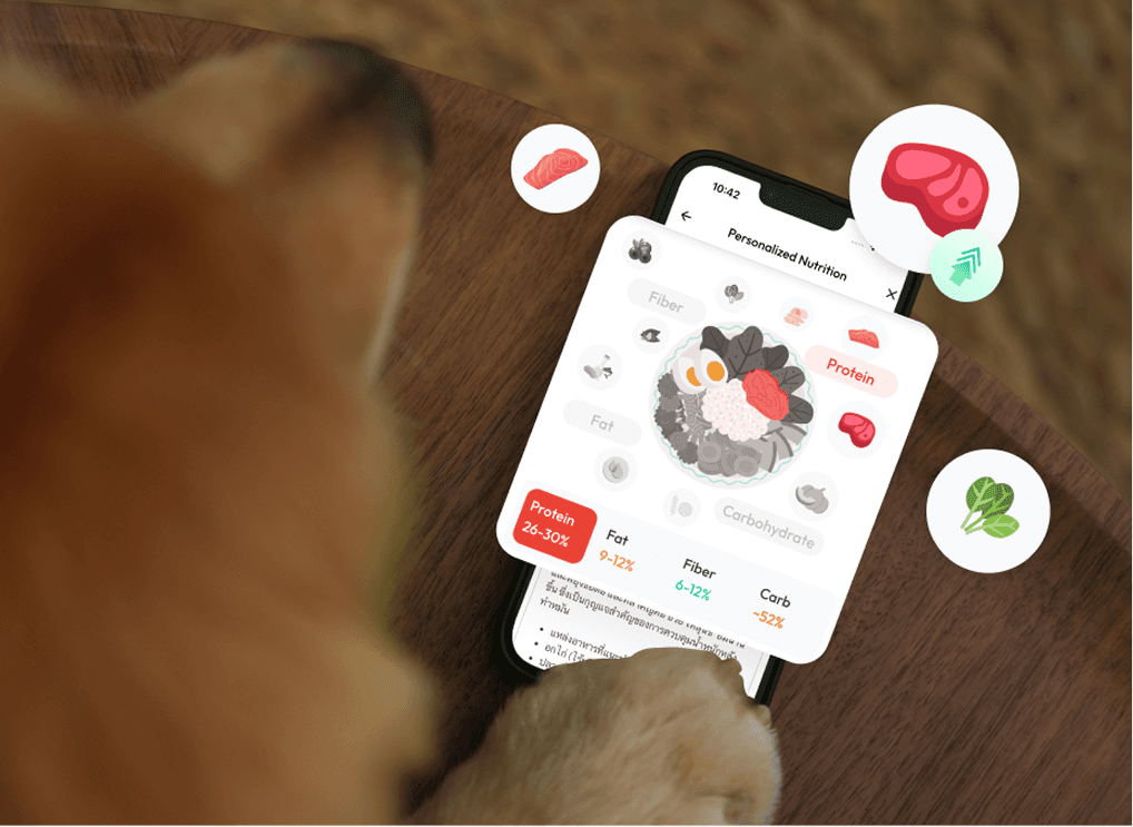 Geneus Pet app on a phone